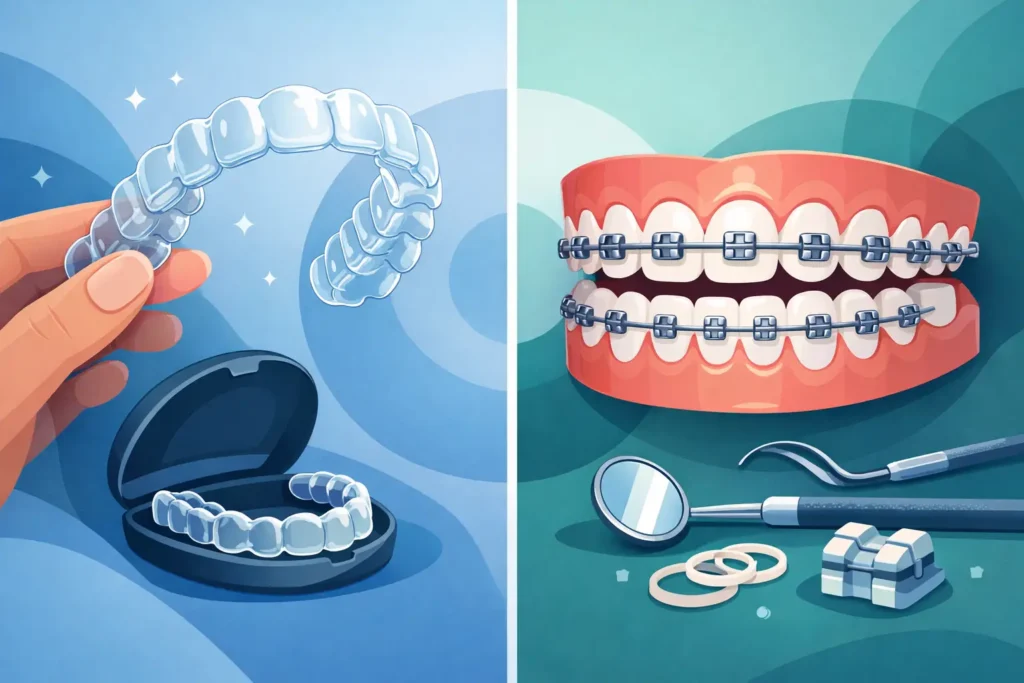 Clear Aligners vs Braces: What to Choose