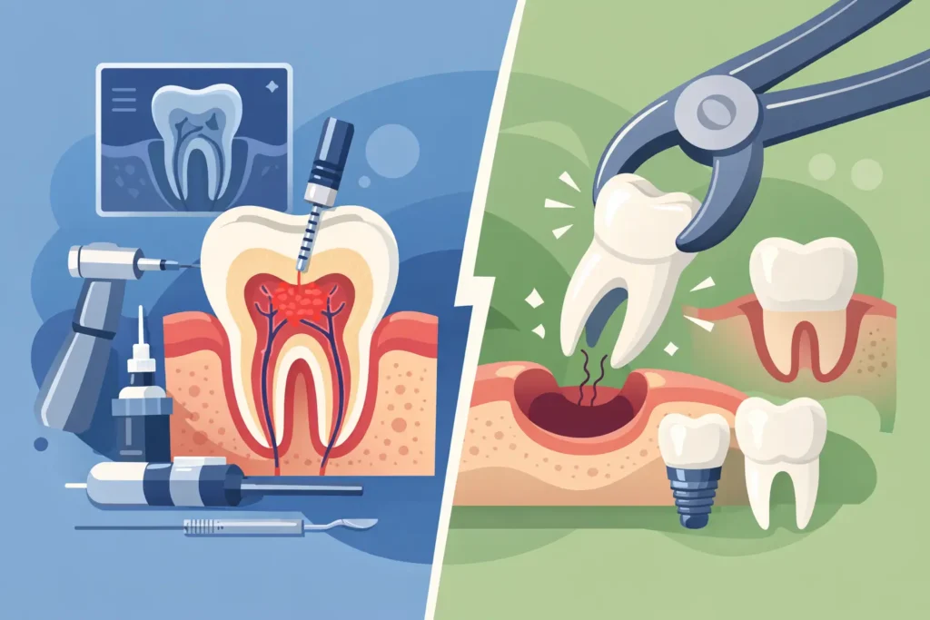 Root Canal or Extraction: What to Choose