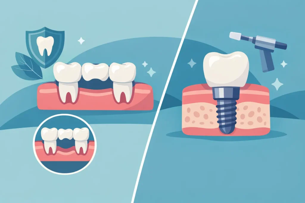 Dental Bridge vs Implant: Which Fits You?
