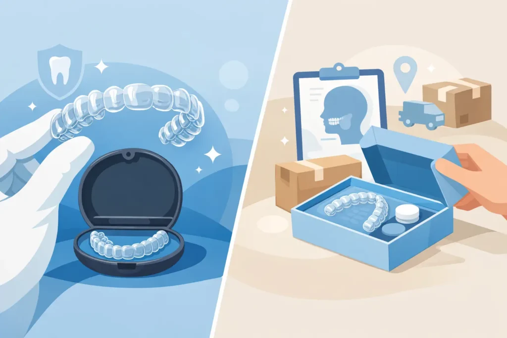 Invisalign vs Mail Order Aligners