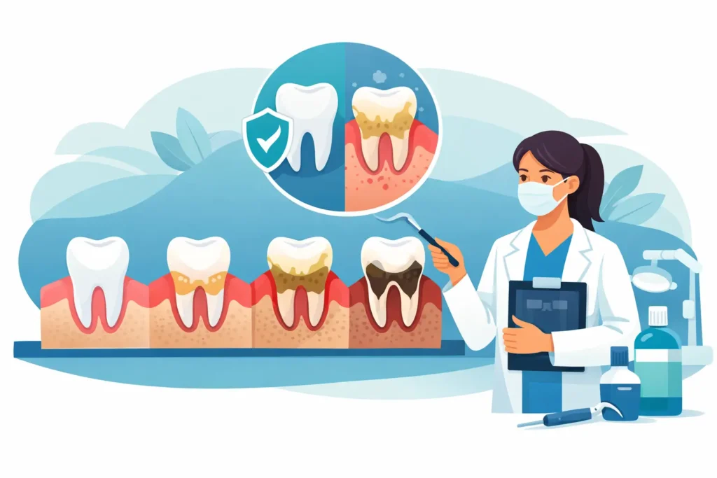 A Guide to Gum Disease Stages and Treatment