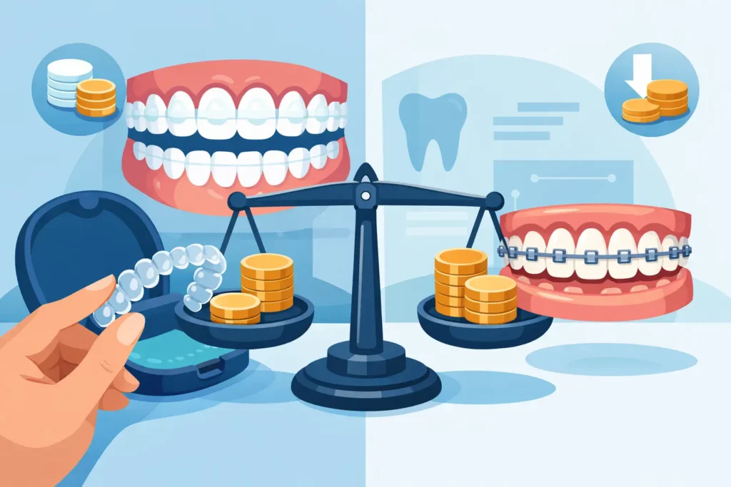Invisalign Versus Braces Cost: What You’ll Pay