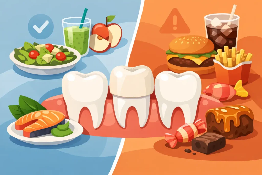 Temporary Crown Care: What to Eat and Avoid