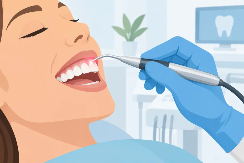 Laser Dentistry for More Comfortable Gum Care