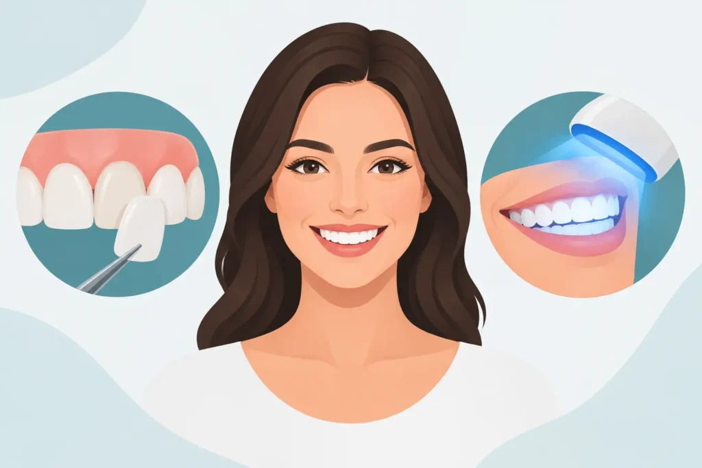 Veneers vs Teeth Whitening for Your Smile